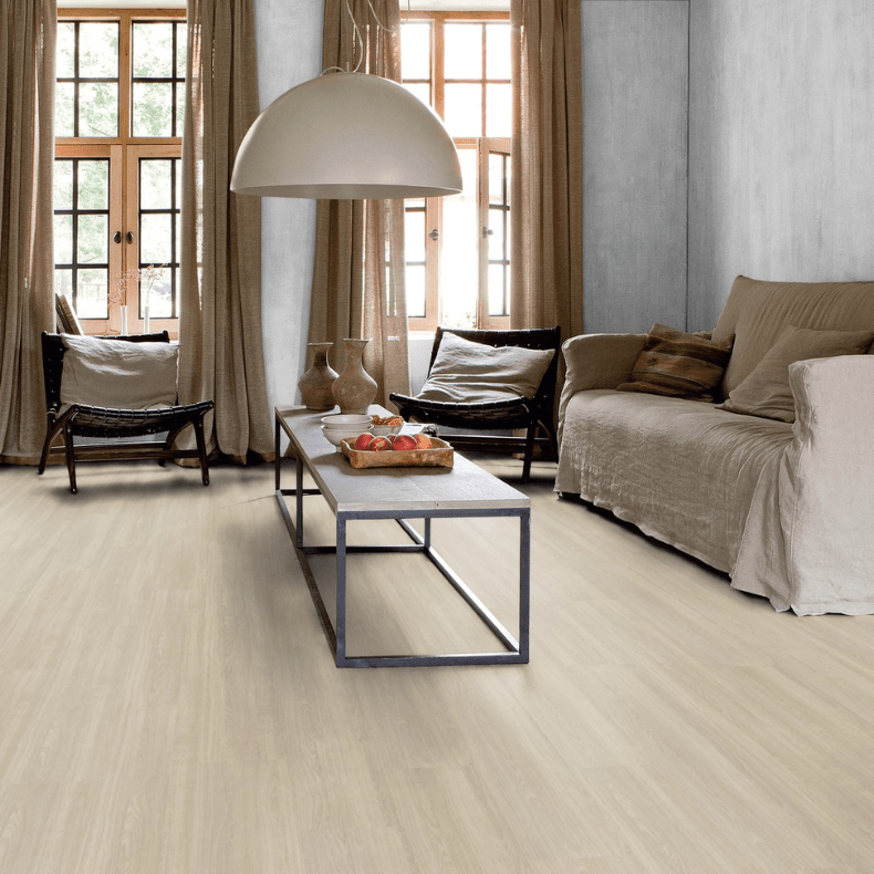 Piso Laminado Quick Step Smart Carvalho Vanilla Cx M Estilo Home