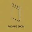 Rodapé 20 cm