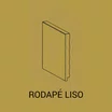 Rodapé Liso