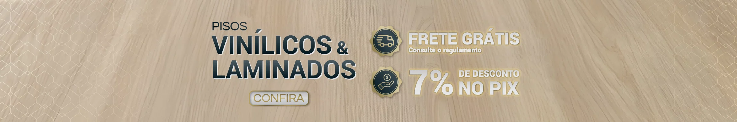 Banner Pisos Vinílicos e Laminados