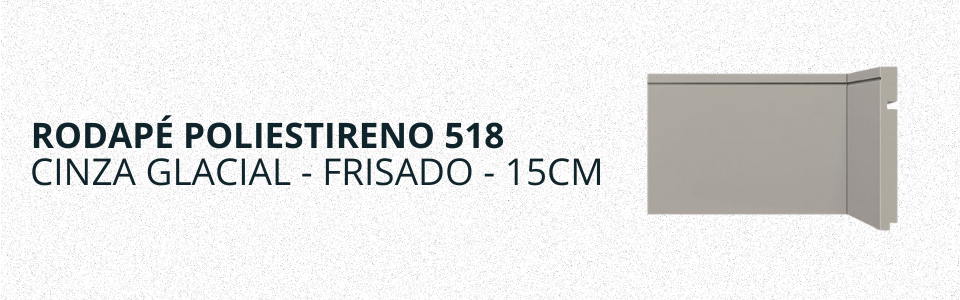 Ambiente com Rodapé Santa Luzia Instalado