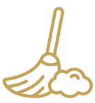 Ícone Facilidade de Limpeza