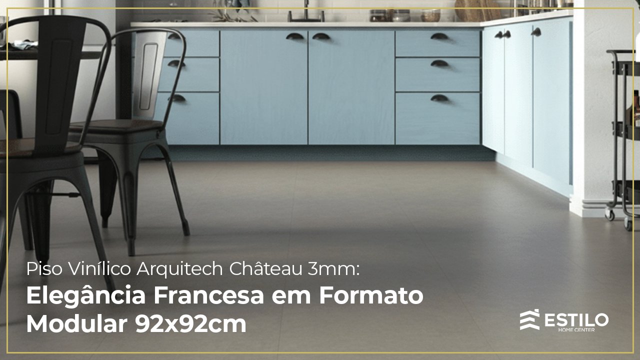 Piso Vinílico Arquitech Château 3mm