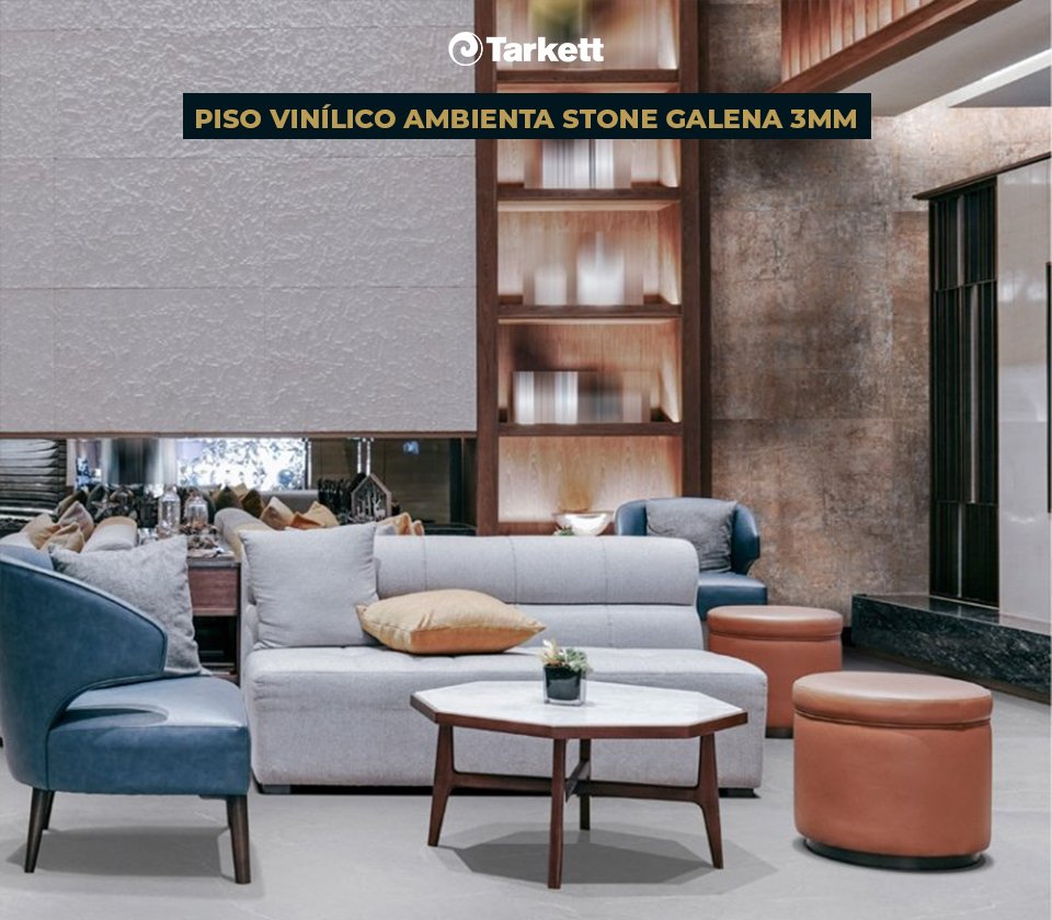 Piso Vinílico Tarkett Ambienta Stone Veneza