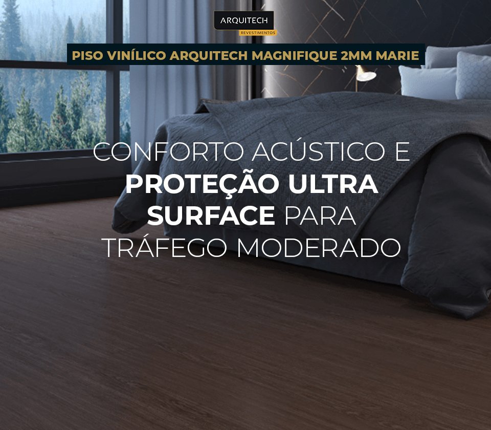 Piso Vinílico Arquitech Magnifique 2mm Jolie