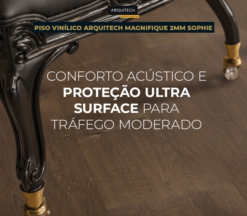 Piso Vinílico Arquitech Magnifique 2mm Jolie