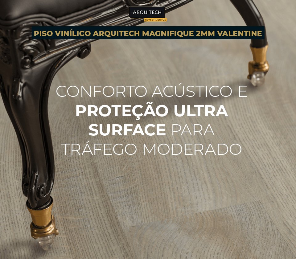 Piso Vinílico Arquitech Magnifique 2mm Jolie