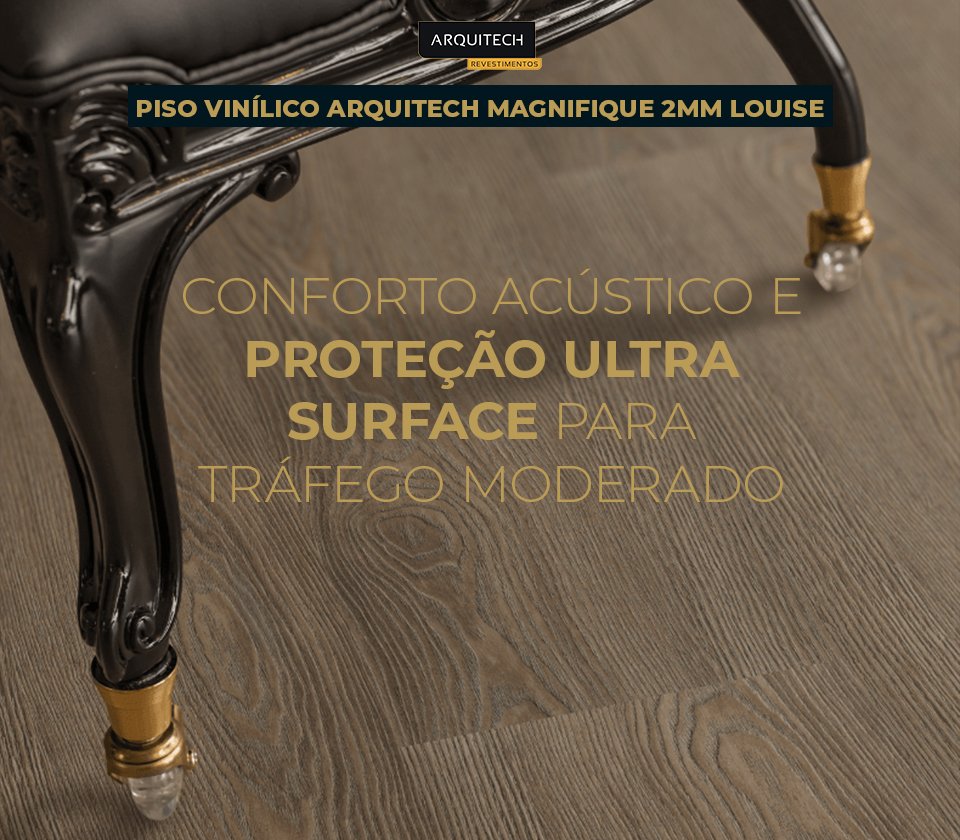 Piso Vinílico Arquitech Magnifique 2mm Jolie