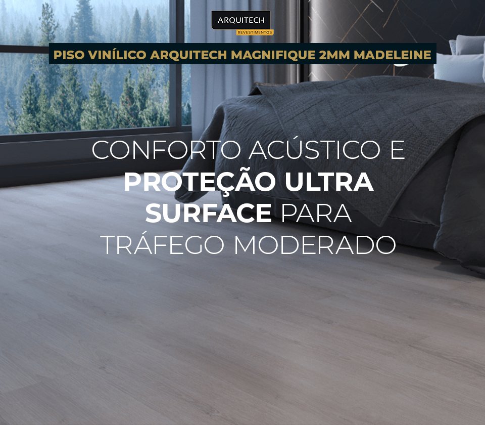 Piso Vinílico Arquitech Magnifique 2mm Jolie