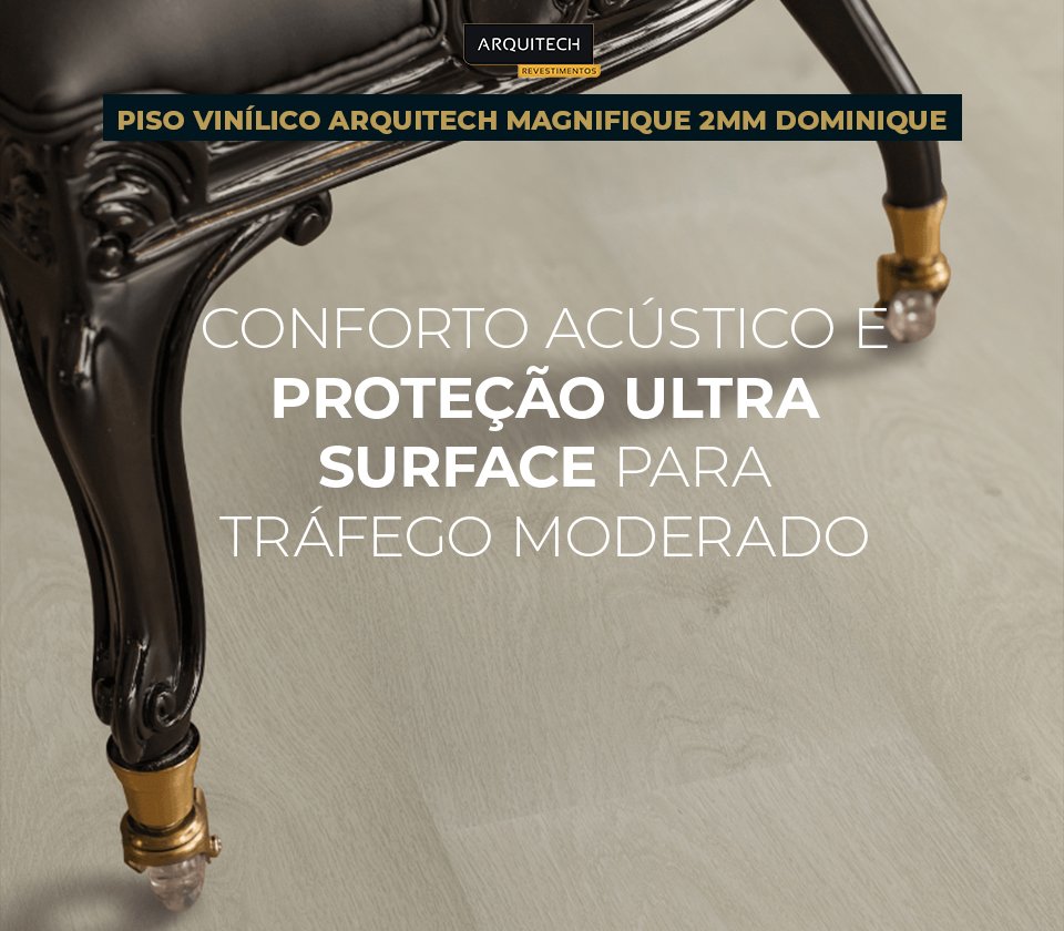 Piso Vinílico Arquitech Magnifique 2mm Jolie