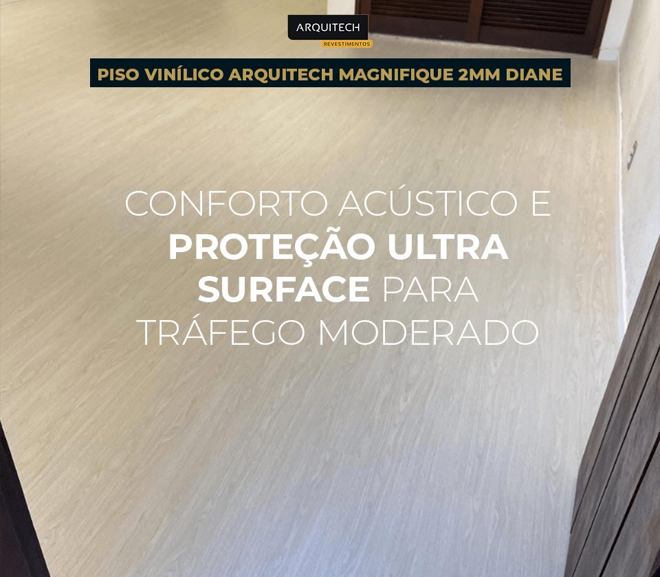 Piso Vinílico Arquitech Magnifique 2mm Jolie