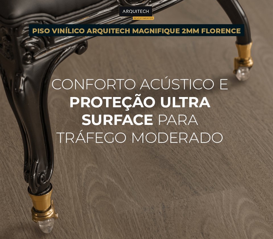 Piso Vinílico Arquitech Magnifique 2mm Jolie