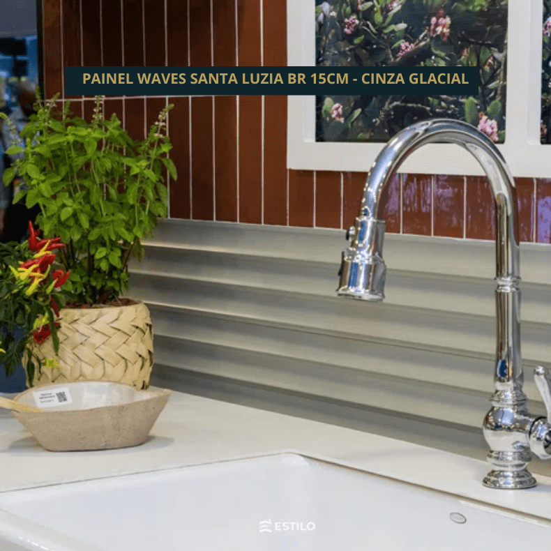 Waves Cinza Glacial