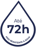 Resistência à água 72 horas