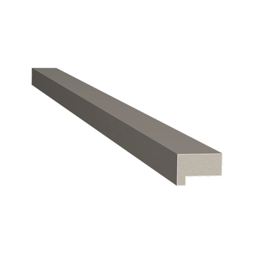 Acabamento Ripado/Waves Cinza Titanium C/duas Unidades Br 2,80m