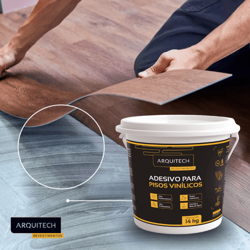 Adesivo Acrílico Para Vinílicos Arquitech 14kg