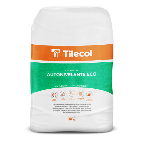 Argamassa Autonivelante Eco Tilecol 20kg