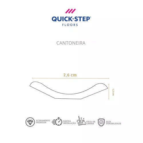 Cantoneira Vision Carvalho Silvestre 08820 Br 2,40m