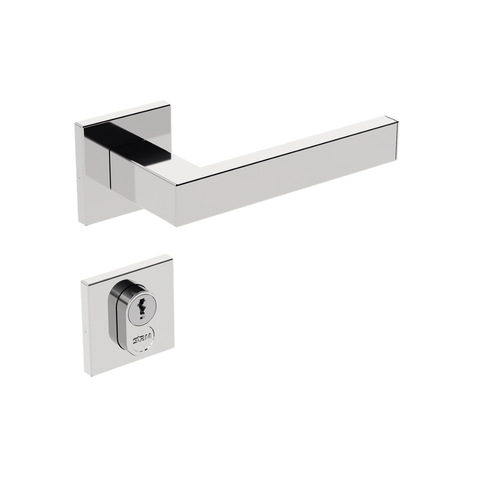 Fechadura Stam Inox Home IX60 MAQ55 RQ2 Externa - Polido