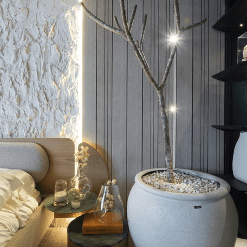 Painel Nero Santa Luzia 16cm - Cipres Liso