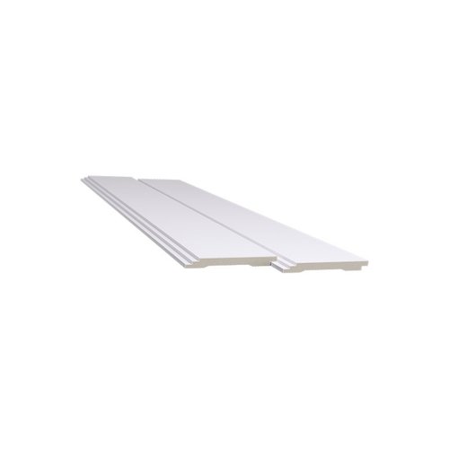 Lambri de poliestireno Santa Luzia 656 Branco  - Br 1,20m