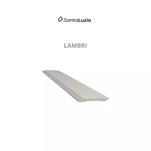 Lambri de poliestireno Santa Luzia 656 Tauari - Br 2,80m