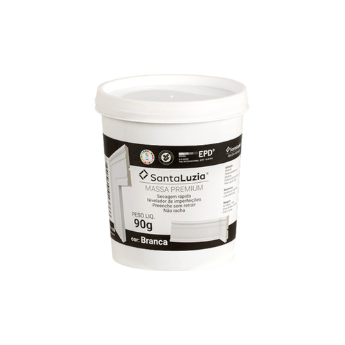 Massa Flex Cor Branco Pote 90g