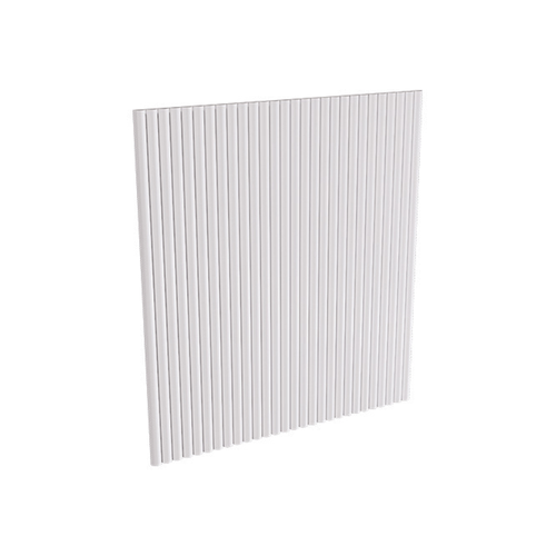 Meia Curva De Poliestireno 597 Santa Luzia 16mm - Branco c/ 12 un