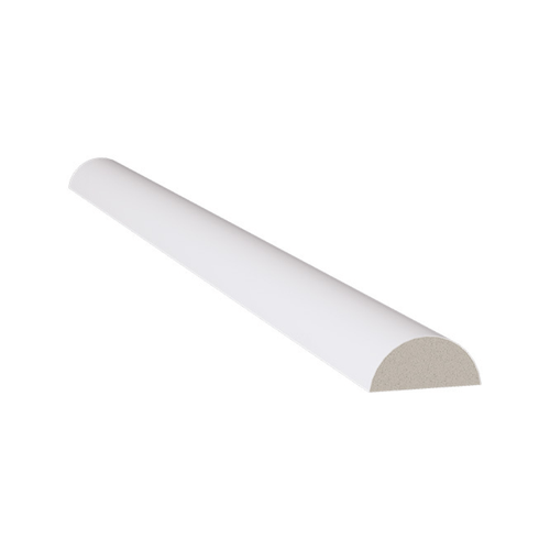 Meia Curva De Poliestireno 599 Santa Luzia 37mm - Branco c/ 2 un