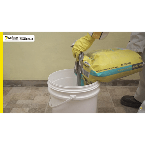 Argamassa Autonivelante Nivela Rápido Quartzolit Weber 20 kg