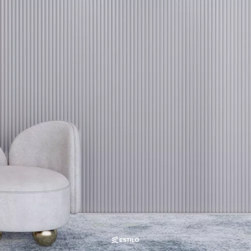 Painel Gizé 144 Santa Luzia Br 14cm - Cinza Glacial