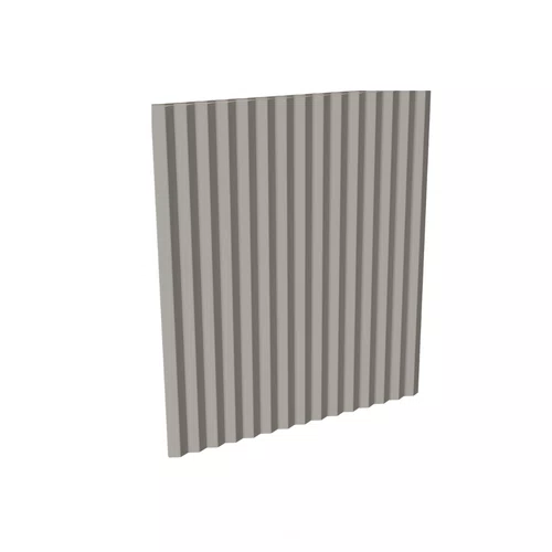 Painel Gizé 144 Santa Luzia Br 14cm - Cinza Glacial