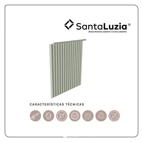 Painel Gizé 144 Santa Luzia Br 14cm - Oliva