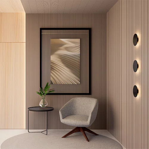 Painel Nero Elementos Santa Luzia 16cm - Mangue Frisado