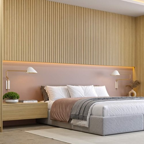 Painel Ripado Eucatex RU Carvalho Tropical cx 6 und - BR 2,70m