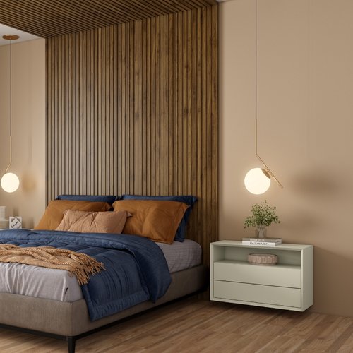 Painel Ripado Eucatex RU Noce Oro cx 6 und - BR 2,70m