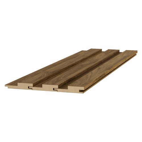 Painel Ripado Eucatex RU Noce Oro cx 6 und - BR 2,70m