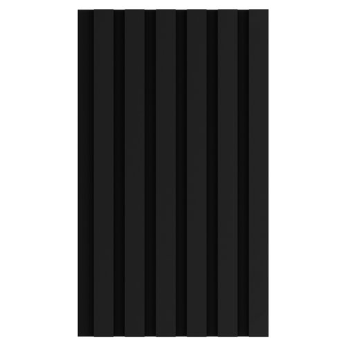Painel Ripado Eucatex RU Preto cx 6 und - BR 2,70m