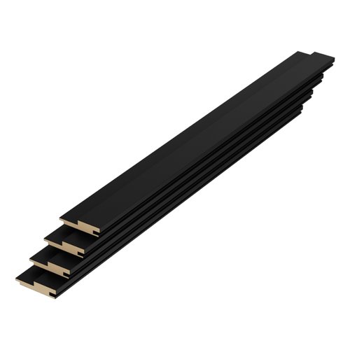 Painel Ripado Eucatex RU Preto cx 6 und - BR 2,70m