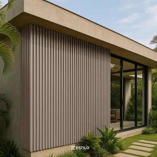 Painel Ripado Externo Arquitech Crossout Force Ash – Br 3,20m