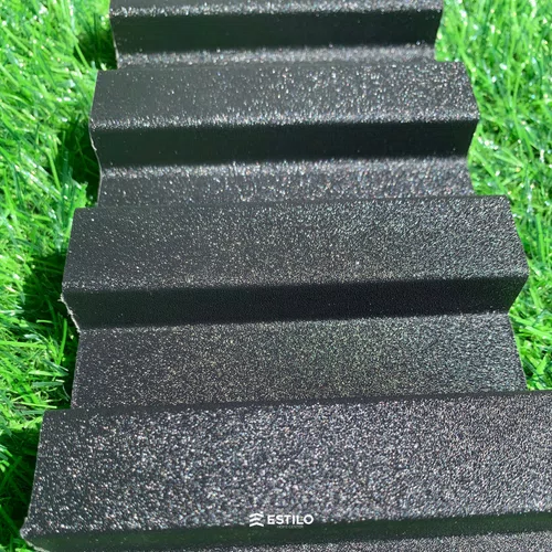 Painel Ripado Externo Arquitech Crossout Force Metallic Black – Br 3,20m