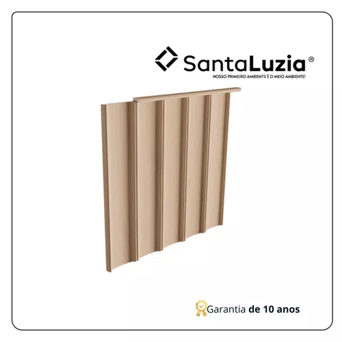 Painel Ubá Santa Luzia em Poliestireno Barra 2,80m - Carvalho