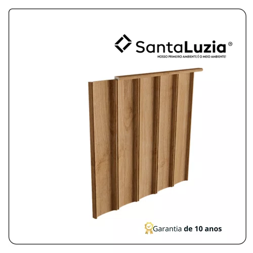 Painel Ubá Santa Luzia em Poliestireno Barra 2,80m - Freijo