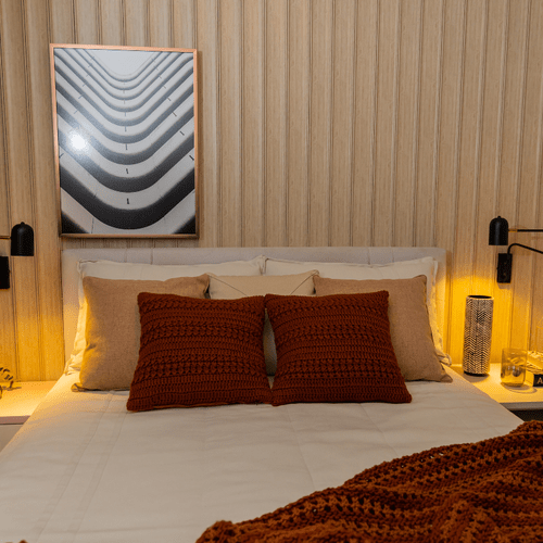 Painel Ubá Santa Luzia em Poliestireno Cx 2,24m² - Carvalho
