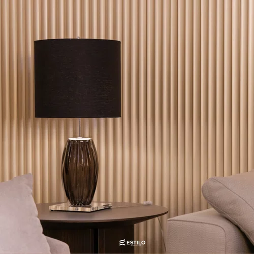 Painel Waves 155 Santa Luzia Br 15cm - Champanhe