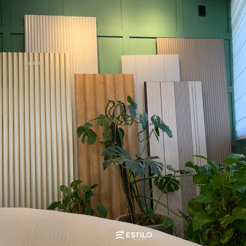 Painel Waves 155 Santa Luzia Br 15cm - Champanhe
