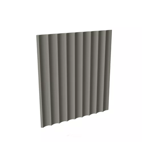 Painel Waves 155 Santa Luzia Br 15cm - Cinza Titanium
