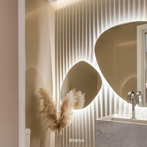 Painel Waves 155 Santa Luzia Br 15cm - Fendi