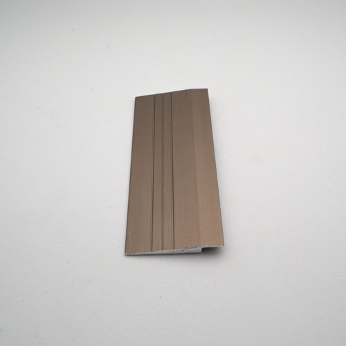 Perfil Alumínio Para Piso Vinílico 5,0mm Champanhe