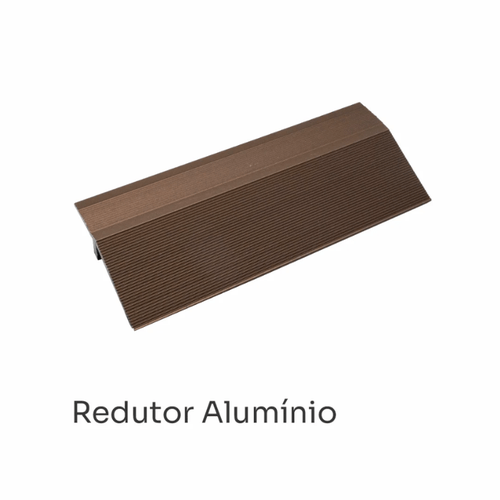 Perfil Alumínio Redutor Champanhe